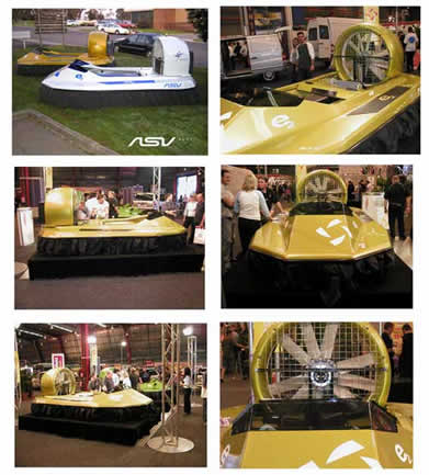 Asv e2 Hovercraft Features